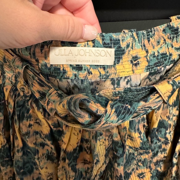 NWOT Ulla Johnson Margot Pansy Pleated Shorts - Picture 7 of 9